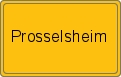 Ortsschild von Prosselsheim