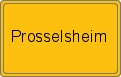 Ortsschild von Prosselsheim
