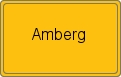 Ortsschild von Amberg