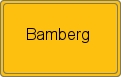 Ortsschild von Bamberg