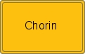 Ortsschild von Chorin