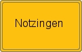 Ortsschild von Notzingen