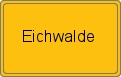 Ortsschild von Eichwalde