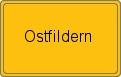 Ortsschild von Ostfildern