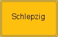 Ortsschild von Schlepzig