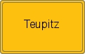 Ortsschild von Teupitz