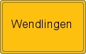 Ortsschild von Wendlingen