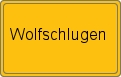 Ortsschild von Wolfschlugen