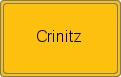 Ortsschild von Crinitz