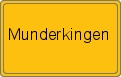 Ortsschild von Munderkingen