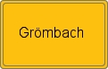 Ortsschild von Grömbach