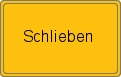 Ortsschild von Schlieben