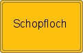 Ortsschild von Schopfloch