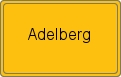 Ortsschild von Adelberg