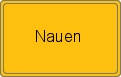 Ortsschild von Nauen