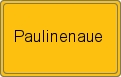 Ortsschild von Paulinenaue
