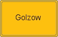 Ortsschild von Golzow
