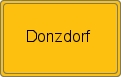 Ortsschild von Donzdorf