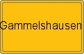 Ortsschild von Gammelshausen