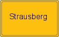 Ortsschild von Strausberg