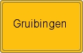 Ortsschild von Gruibingen