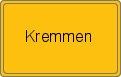Ortsschild von Kremmen