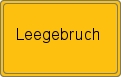 Ortsschild von Leegebruch