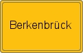 Ortsschild von Berkenbrück