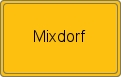 Ortsschild von Mixdorf