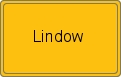 Ortsschild von Lindow