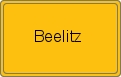 Ortsschild von Beelitz