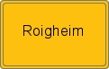Ortsschild von Roigheim