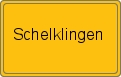 Ortsschild von Schelklingen