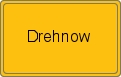 Ortsschild von Drehnow