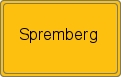 Ortsschild von Spremberg