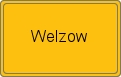 Ortsschild von Welzow