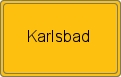 Ortsschild von Karlsbad