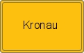 Ortsschild von Kronau