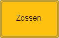 Ortsschild von Zossen