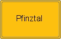 Ortsschild von Pfinztal