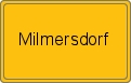 Ortsschild von Milmersdorf