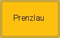 Ortsschild von Prenzlau