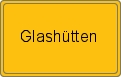 Ortsschild von Glashütten