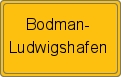 Ortsschild von Bodman-Ludwigshafen