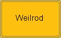 Ortsschild Weilrod