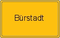 Ortsschild von Bürstadt