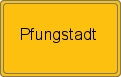 Ortsschild Pfungstadt