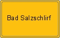 Ortsschild von Bad Salzschlirf