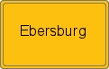 Ortsschild von Ebersburg