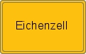 Ortsschild Eichenzell